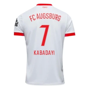 Fotbalové Dresy FC Augsburg Kabadayi #7 Domácí 2025/26