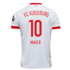 Fotbalové Dresy FC Augsburg Maier #10 Domácí 2025/26
