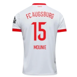Fotbalové Dresy FC Augsburg Mounie #15 Domácí 2025/26