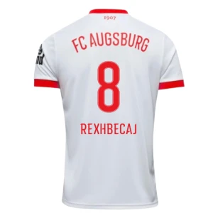 Fotbalové Dresy FC Augsburg Rexhbecaj #8 Domácí 2025/26