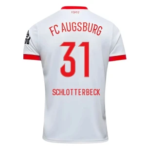 Fotbalové Dresy FC Augsburg Schlotterbeck #31 Domácí 2025/26