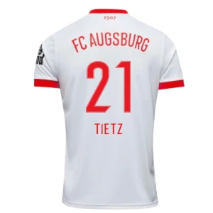 Fotbalové Dresy FC Augsburg Tietz #21 Domácí 2025/26
