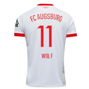 Fotbalové Dresy FC Augsburg Wolf #11 Domácí 2025/26