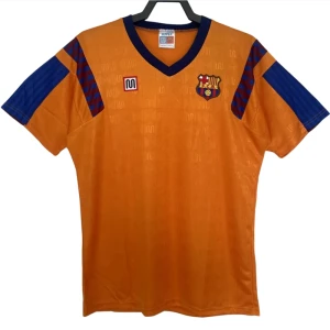 Fotbalové Dresy FC Barcelona 1991-92 Retro Venkovní
