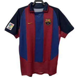 Fotbalové Dresy FC Barcelona 2003-04 Retro Domácí