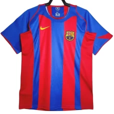 Fotbalové Dresy FC Barcelona 2004-05 Retro Domácí