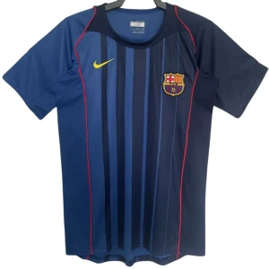 Fotbalové Dresy FC Barcelona 2004-05 Retro Venkovní