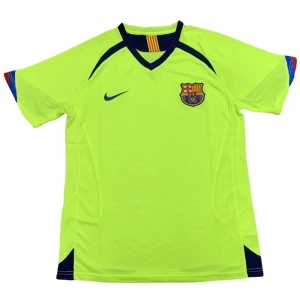 Fotbalové Dresy FC Barcelona 2005-06 Retro Venkovní