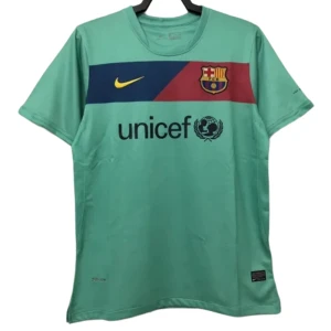 Fotbalové Dresy FC Barcelona 2010-11 Retro Venkovní