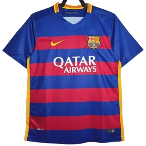 Fotbalové Dresy FC Barcelona 2015-16 Retro Domácí