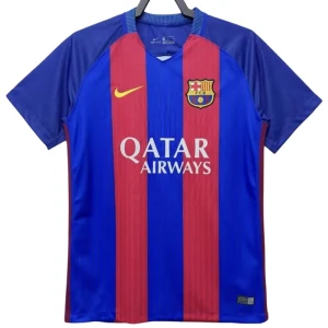 Fotbalové Dresy FC Barcelona 2016-17 Retro Domácí