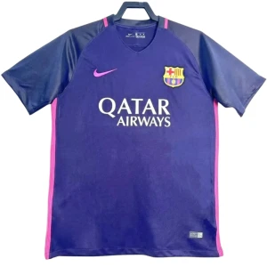 Fotbalové Dresy FC Barcelona 2016-17 Retro Venkovní