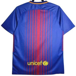 Fotbalové Dresy FC Barcelona 2017-18 Retro Domácí