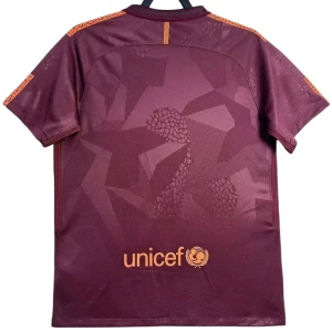 Fotbalové Dresy FC Barcelona 2017-18 Retro Venkovní