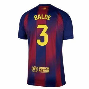 Fotbalové Dresy FC Barcelona Balde #3 Domácí 2025/26