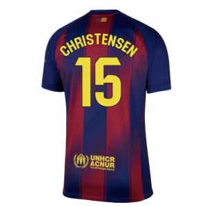 Fotbalové Dresy FC Barcelona Christensen #15 Domácí 2025/26
