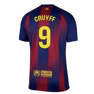 Fotbalové Dresy FC Barcelona Cruyff #9 Domácí 2025/26