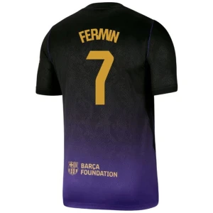Fotbalové Dresy FC Barcelona Fermin #7 Venkovní 2026-27