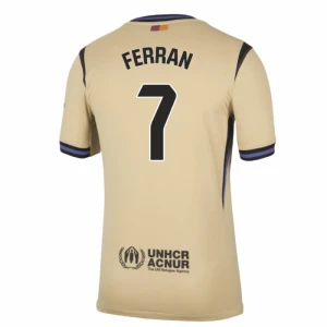 Fotbalové Dresy FC Barcelona Ferran #7 Venkovní 2025/26