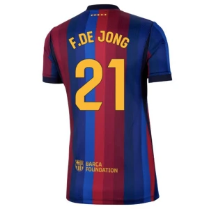 Fotbalové Dresy FC Barcelona Frenkie de Jong #21 Domácí 2026-27