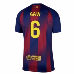 Fotbalové Dresy FC Barcelona Gavi #6 Domácí 2025/26