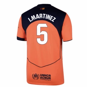 Fotbalové Dresy FC Barcelona I. Martinez #5 Třetí 2025/26