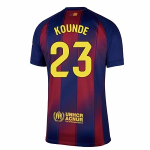 Fotbalové Dresy FC Barcelona Kounde #23 Domácí 2025/26