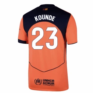 Fotbalové Dresy FC Barcelona Kounde #23 Třetí 2025/26