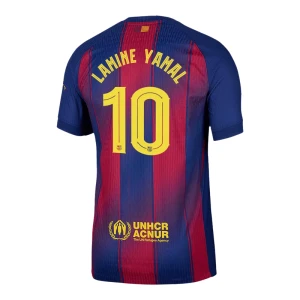 Fotbalové Dresy FC Barcelona Lamine Yamal #10 Domácí Champions League 2025/26