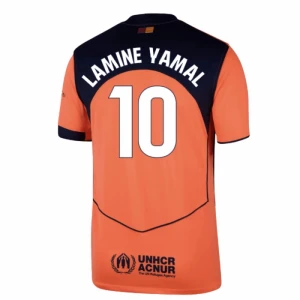 Fotbalové Dresy FC Barcelona Lamine Yamal #10 Třetí 2025/26