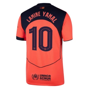 Fotbalové Dresy FC Barcelona Lamine Yamal #10 Třetí UCL 2025/26