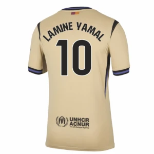 Fotbalové Dresy FC Barcelona Lamine Yamal #10 Venkovní 2025/26