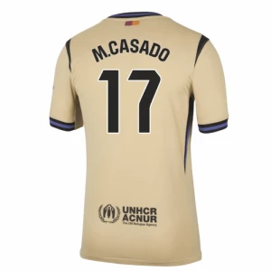 Fotbalové Dresy FC Barcelona M. Casado #17 Venkovní 2025/26