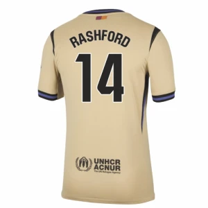 Fotbalové Dresy FC Barcelona Marcus Rashford #14 Venkovní 2025/26