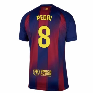 Fotbalové Dresy FC Barcelona Pedri #8 Domácí 2025/26