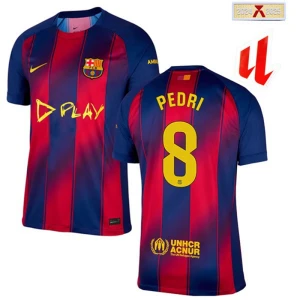 Fotbalové Dresy FC Barcelona Pedri Domácí Clasico 2025/26
