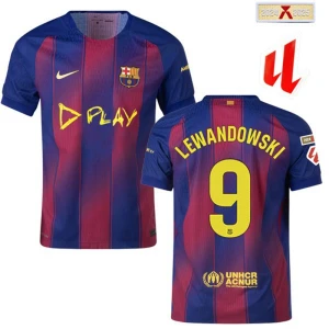 Fotbalové Dresy FC Barcelona Robert Lewandowski #9 Domácí Clasico 2025/26