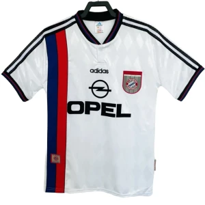 Fotbalové Dresy FC Bayern München 1996-98 Retro Venkovní
