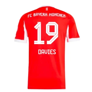 Fotbalové Dresy FC Bayern München Alphonso Davies #19 Domácí 2025/26