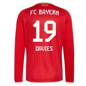 Fotbalové Dresy FC Bayern München Alphonso Davies #19 Domácí 2026-27 Dlouhý Rukáv