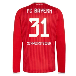 Fotbalové Dresy FC Bayern München Bastian Schweinsteiger #31 Domácí 2026-27 Dlouhý Rukáv
