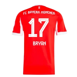 Fotbalové Dresy FC Bayern München Bryan #17 Domácí 2025/26