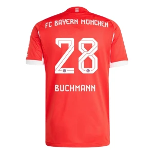 Fotbalové Dresy FC Bayern München Buchmann #28 Domácí 2025/26