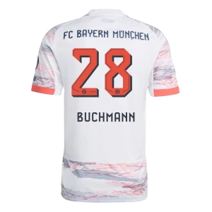 Fotbalové Dresy FC Bayern München Buchmann #28 Venkovní 2025/26