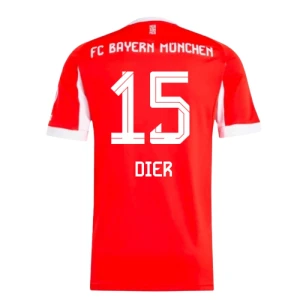 Fotbalové Dresy FC Bayern München Dier #15 Domácí 2025/26