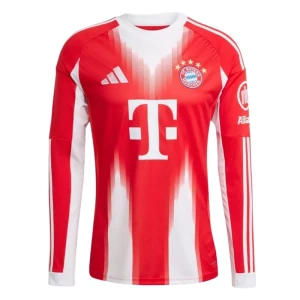 Fotbalové Dresy FC Bayern München Domácí 2025/26 Dlouhý Rukáv