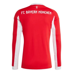 Fotbalové Dresy FC Bayern München Domácí 2025/26 Dlouhý Rukáv