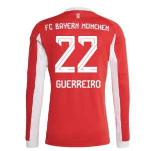 Fotbalové Dresy FC Bayern München Guerreiro #22 Domácí 2025/26 Dlouhý Rukáv