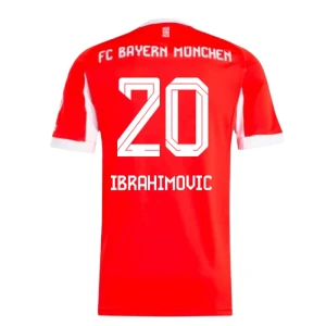 Fotbalové Dresy FC Bayern München Ibrahimovic #20 Domácí 2025/26