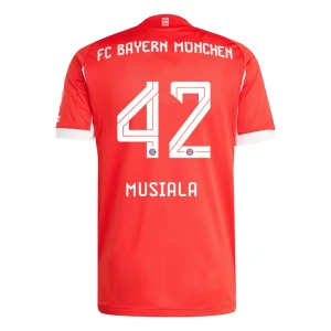 Fotbalové Dresy FC Bayern München Jamal Musiala #42 Domácí 2025/26